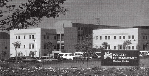Kaiser Permanente hospital on Eureka Road in 1992
